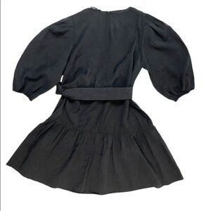 Zara Black Belted Dress
